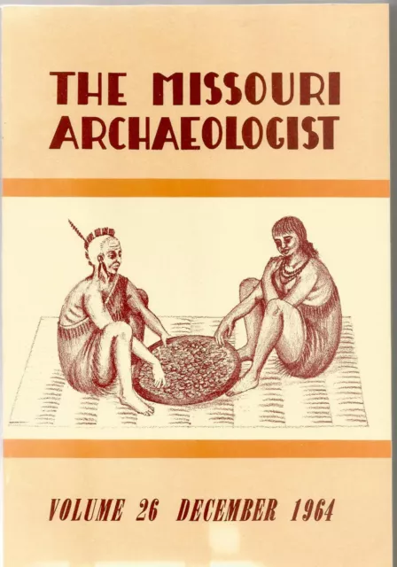 Archaeology Indian Book Ste. Genevieve, MO Missouri, Indian Salt Production V26c