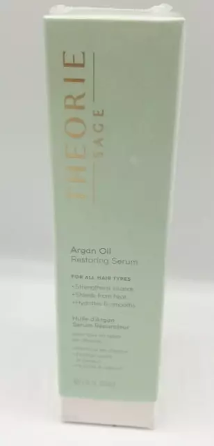 THEORIE Argan Oil Restoring Hair Serum - Hydrate & Smooth - Prevents Damage