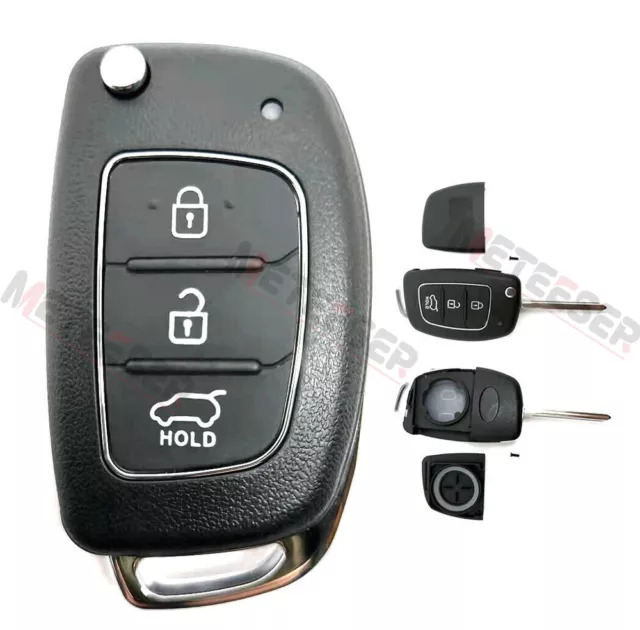 Gehäuse Hülle Schlüssel für Hyundai i10 i20