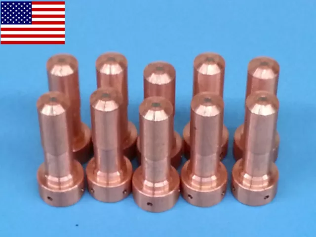 10 x 33366 High Current Electrodes - PT-23 PT-27 Plasma Cutter *US FAST SHIP*