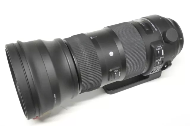 Sigma 150-600 mm DG OS HSM SPORTS Objektiv für Canon EOS gebraucht in ovp 3