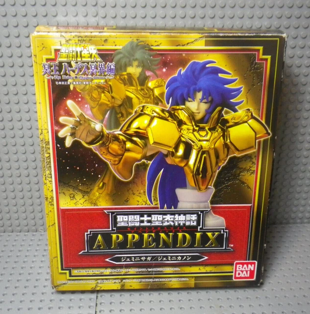 SAINT SEIYA MYTH Cloth Appendix - Saga & Kanon - Chevalier d'Or des