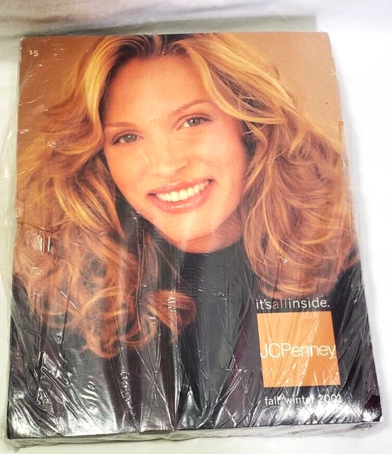 Vintage JC Penny Catalog Factory Sealed Fall Winter Catalog 2001