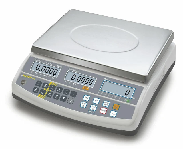 KERN CFS 30K0.5 Bilancia Pezzi da Tavolo Compatta Conteggio 0,5 G - 30 KG