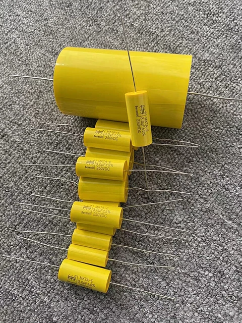 Lot De 100 Condensateurs Panasonic ECQ-V1H274JL - 0.27uF 50V 5%, Film Polyester Métallisé