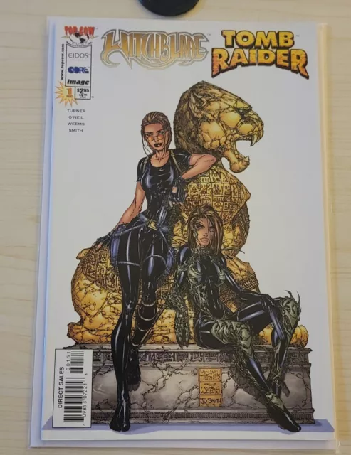 Witchblade/Tomb Raider Special #1B Michael Turner Variant (Top Cow/Image 1998