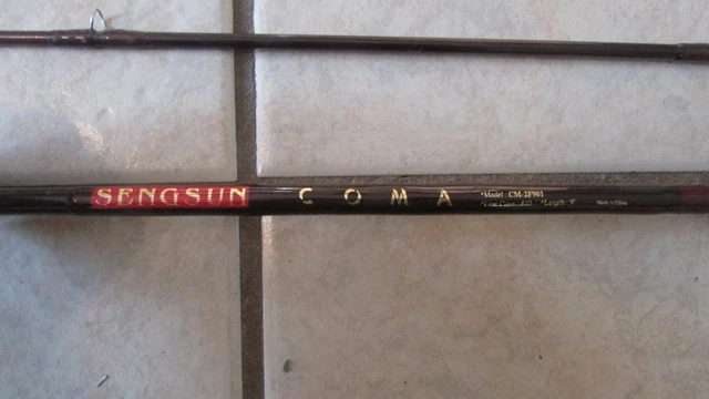R.L. Canne à pêche à la mouche Winston IM6 7'6 #3 avec poignée cigare