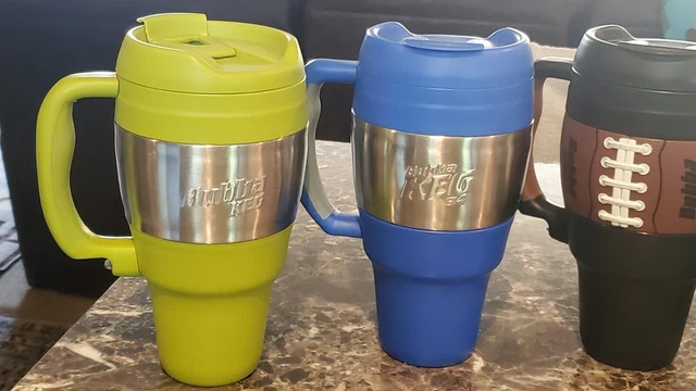 (4) Bubba Classic Insulated Desk Mug Travel Hot Cold 34oz & 52oz (Barely Used) 2