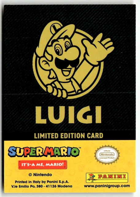 Super Mario IT'S-A ME, MARIO! Sticker Album - Tin Box Con Card MARIO 004599tinslimi1 It