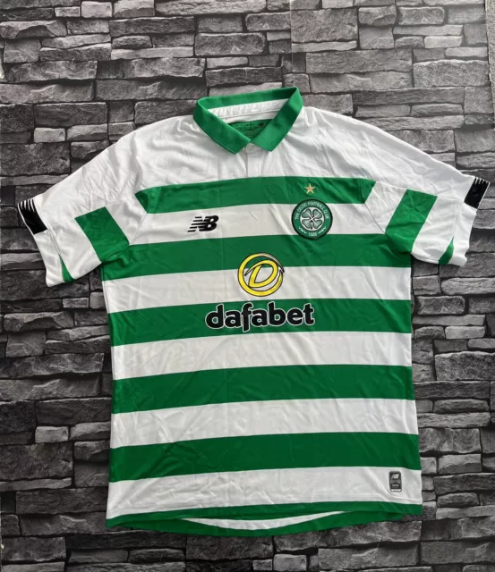 Celtic New Balance 2019/20 Home Shirt Large Men L Dafabet Magners Football Shirt