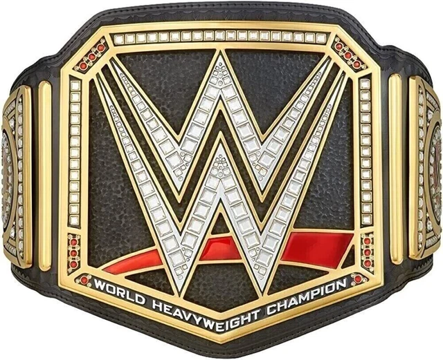 World Heavyweight Championship Belt Wwe Wrestling Roman Reigns Replica Belt 2Mm