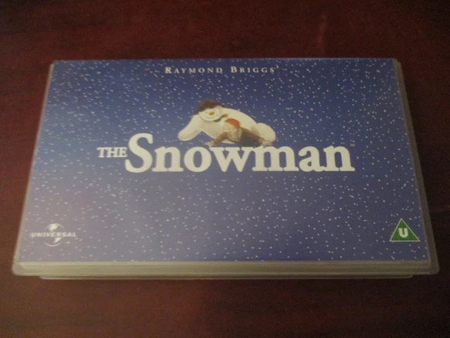 RAYMOND BRIGGS THE Snowman VHS Video Tape (NEW) £7.99 - PicClick UK