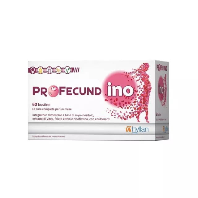 HYLLAN PHARMA Profecund Ino - woman health supplement 60 sachets