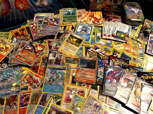 Can U Beat The Box? Pokemon Karten Sammlung Base / Holo / Lvx / Booster / Ex