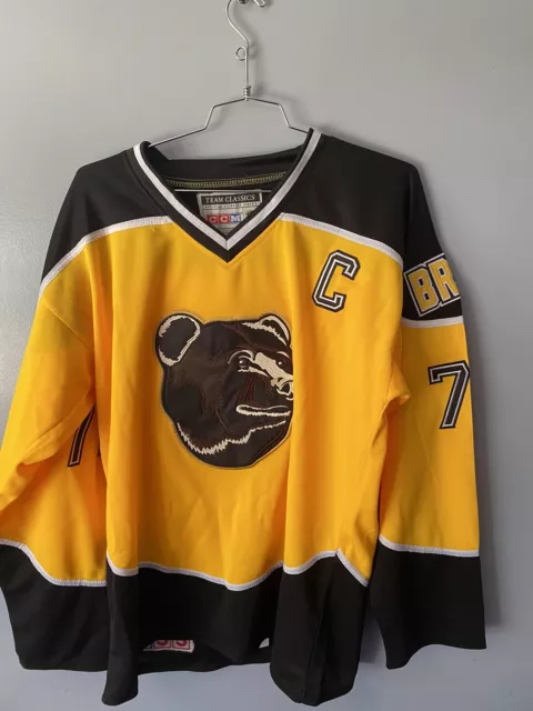 Vintage CCM RAY BOURQUE No. 77 BOSTON BRUINS (Size MEDIUM) Hockey Jersey