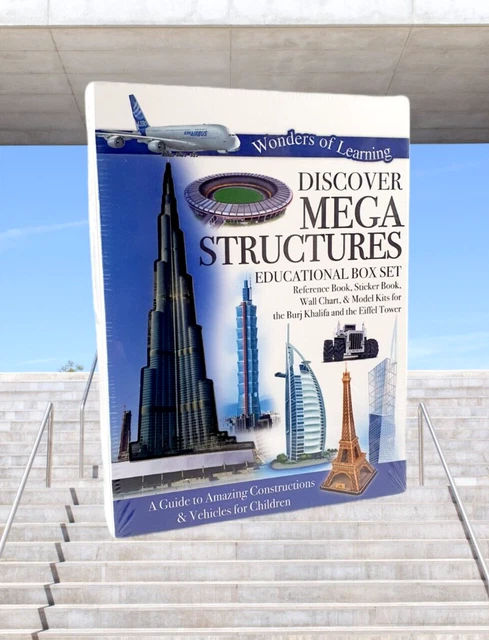 DISCOVER MEGA STRUCTURES Educational Box Set Wonders of Learning 2016 £ ...