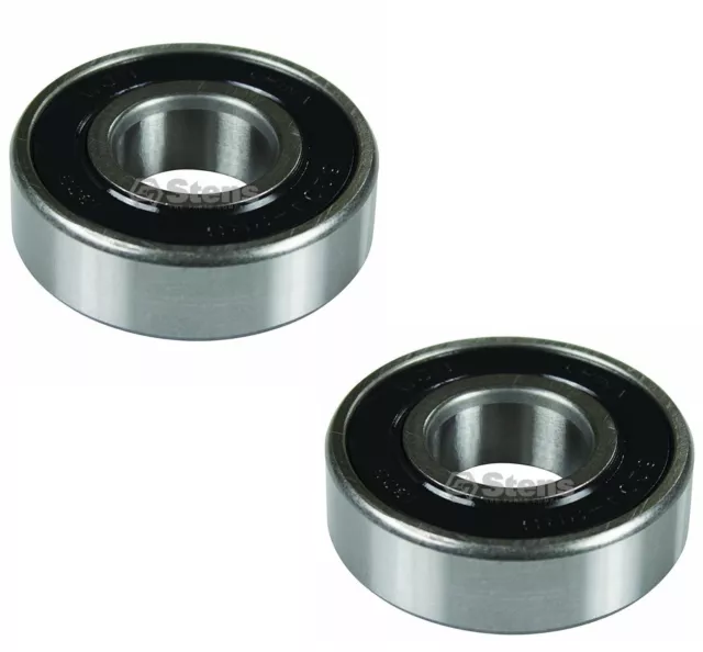 2x Bearings for Victa Tilt-A-Cut Edger as Spindle 40mm OD 17mm ID ME63217A