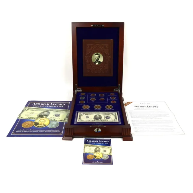 Abraham Lincoln Coin and Currency 14 Piece Collection Set SKU:CPC2700
