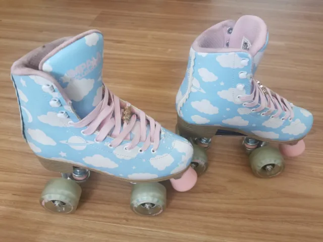 Impala Sidewalk Roller Skates. Women size US 5 (UK3, EU36).  Starbright.