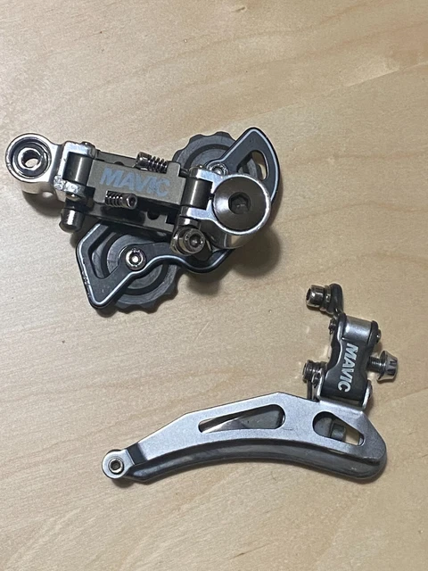 Mavic SSC RARE 851 Rear and Front 860 Derailleur Braze On mech gear L'Eroica Mavic SSC RARE 851 Rear and Front 860 Derailleur Braze On mech gear L'Eroica