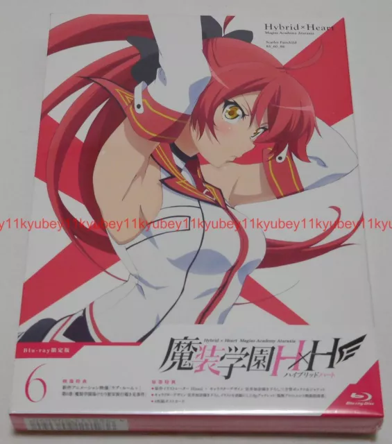 Masou Gakuen HxH Hybrid x Heart Magias Academy Ataraxia Vol.6 Blu-ray Book Japan
