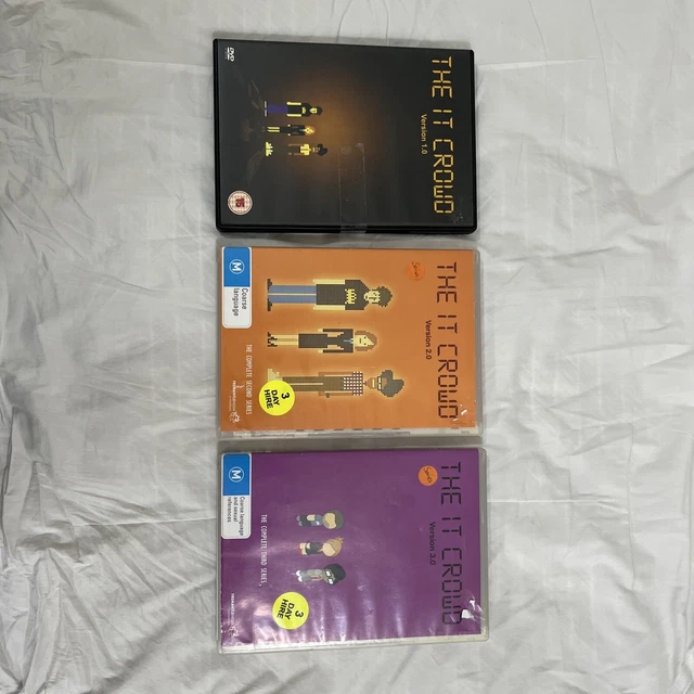 The it crowd season 1-3 Dvd Region Code 4