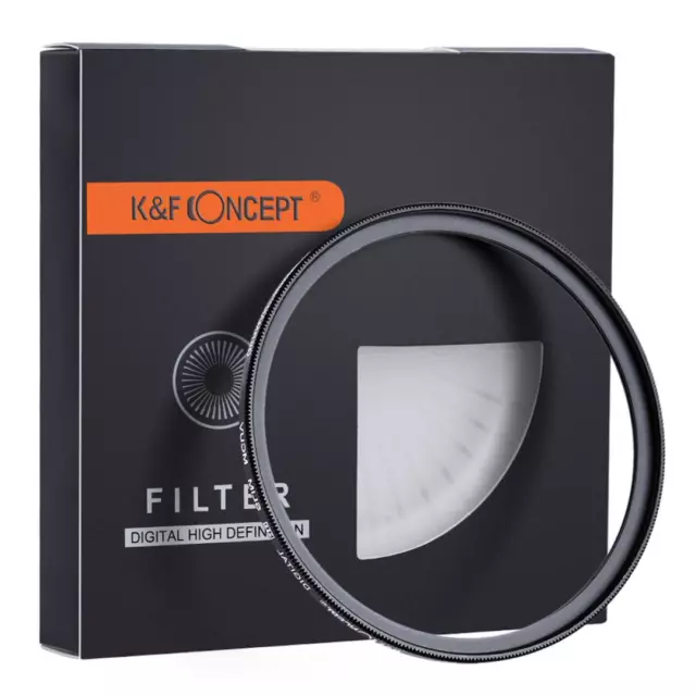 K&F Concept Delgado Mc Filtro UV Filtro de Protección 62MM