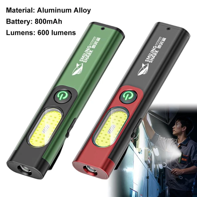 LED KEYCHAIN FLASHLIGHT USB-C Rechargeable 600Lm Portable New £8.24 ...