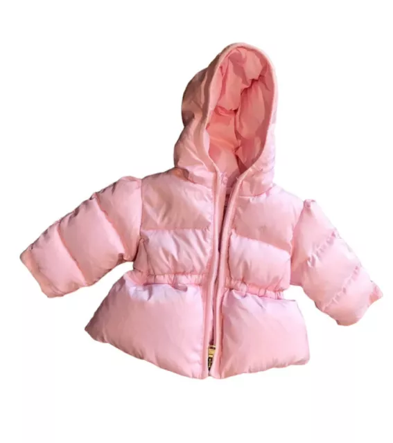 Ralph Lauren Polo INFANT 6M  Pink Puffer Coat (washed Only)