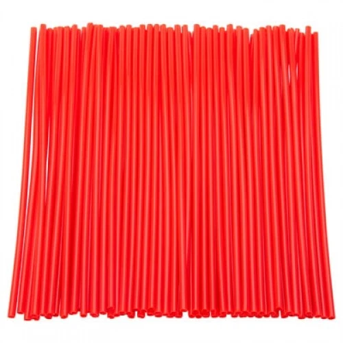 QA Parts Spoke Sleeves Red 193-683-0005 for Motorcycle