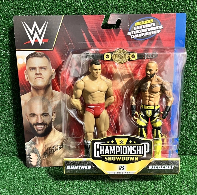 MATTEL WWE CHAMPIONSHIP Showdown 13 GUNTHER vs RICOCHET Wrestling