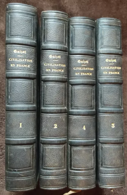 Livre-Guizot-Histoire De La Civilisation En France Depuis La Chute De...