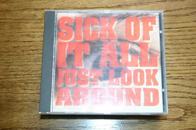 Sick Of It All-" Just Look Around" Cd 1St Press 1992 No Ifpi