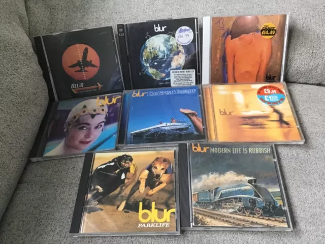 Job lot bundle Blur CDs