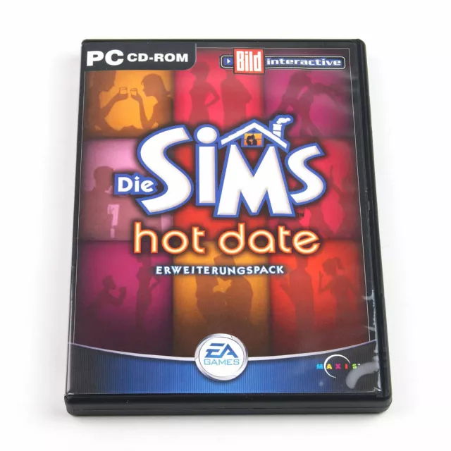 Die Sims Hot Date Erweiterung PC CD-ROM Deutsch Keep Case