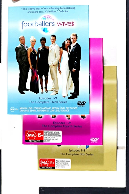 Footballer's Wives : Series 3-4-5 (DVD, 2005)