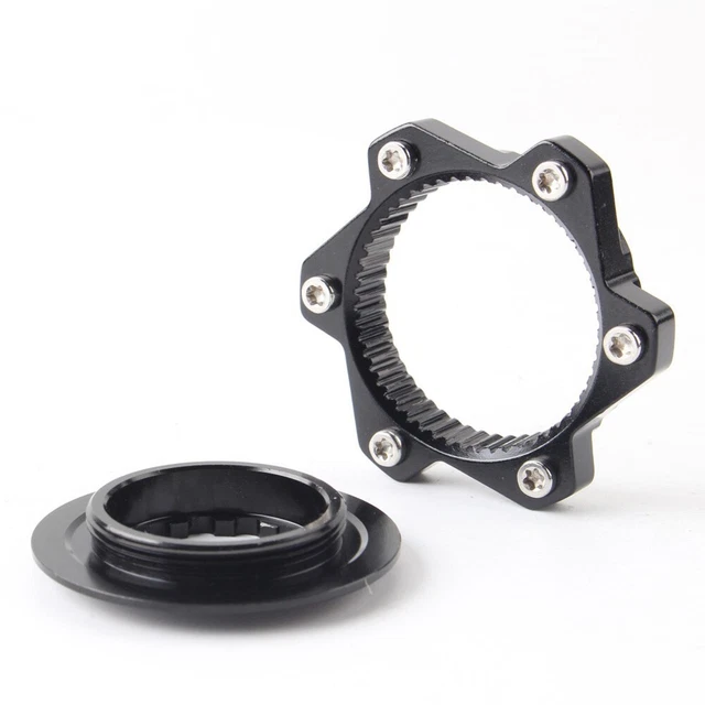 ADAPTATEUR DE CONVERSION de rotor VTT Cycling Centerlock vers 6 boulons facile e EUR 19,34