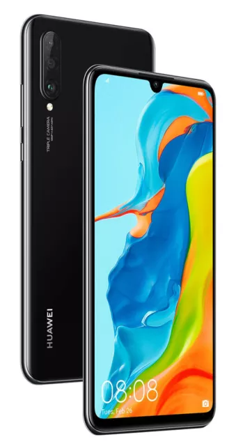 Huawei P30 lite New Edition Mar-LX1B  256GB -  Black (Unlocked) Dual SIM