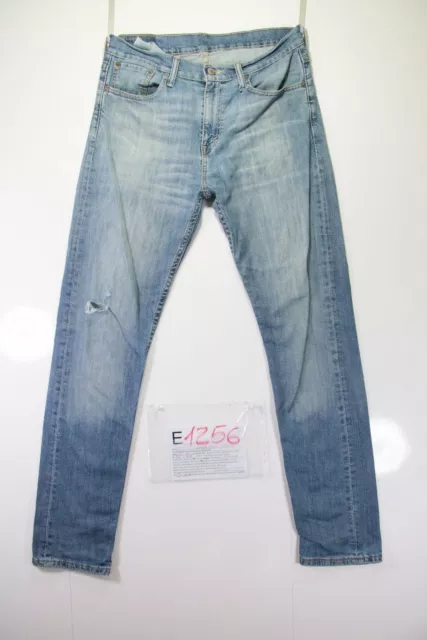 Levi's 508 Slim Stretch (Cod.E1256) Tg45 W31 L34 jeans usato Vita Alta vintage