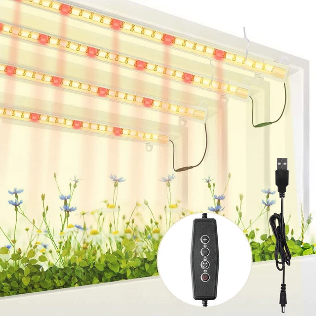 LED Pflanzenlampe Lichtröhre Grow Light Vollspektrum Wachstumslampe Leuchtröhre
