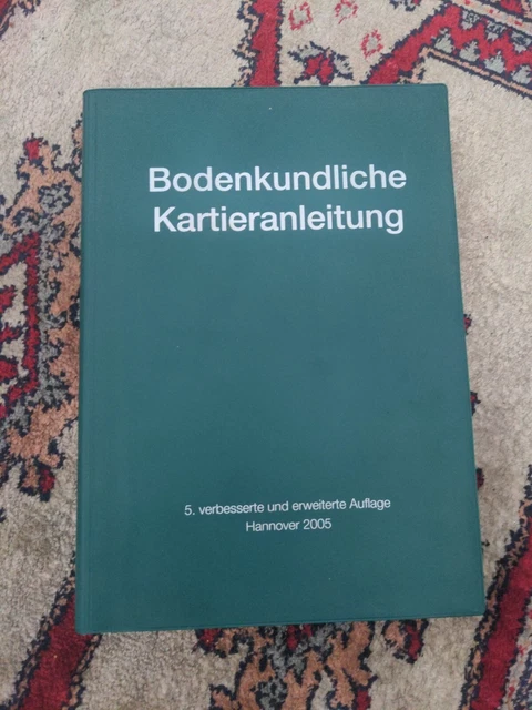BODENKUNDLICHE KARTIERANLEITUNG EUR 50,00 PicClick DE
