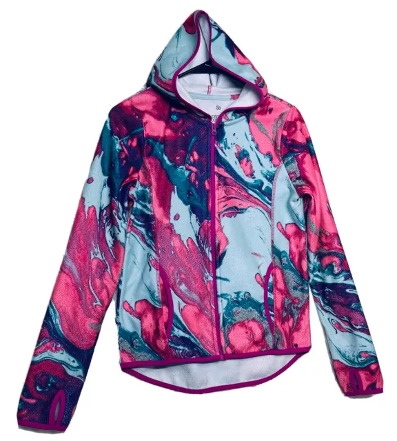 SO Favorite Zip Hoodie Girls Tie-Dye Spring Jacket