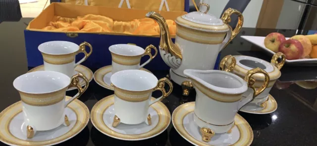 tea set with teapot