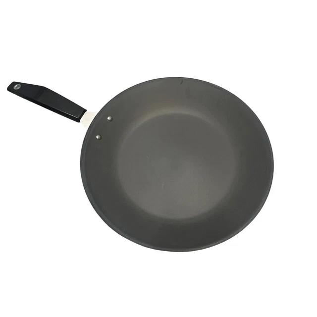 Miracle Maid 12 inch fry Sauce no lid made in the  USA Black anodized finish