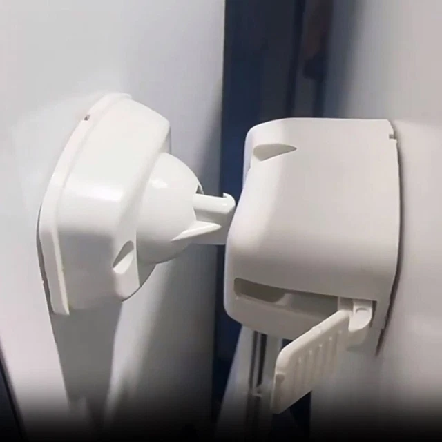 Clip scompartimento 1 set porta rimorchio ingresso stop serratura porta bagagli nuova