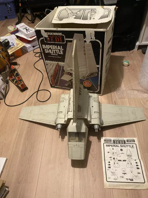 Star Wars Kenner Imperial Shuttle 1984 mit OVP (Karton) und Anleitung, Versand