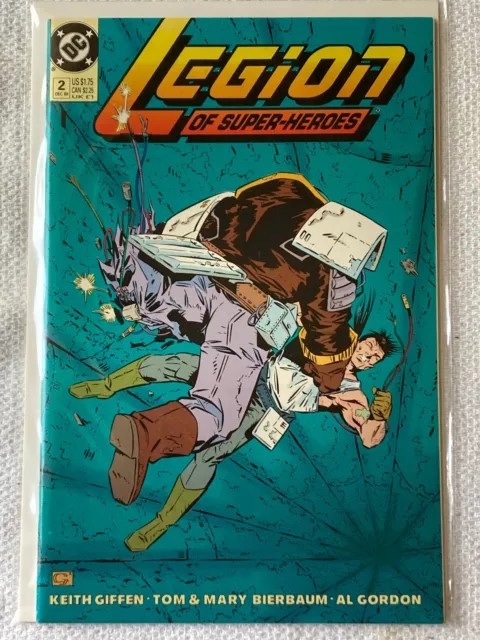 Legion of Super-Heroes #2 (4th Series) 1989 VF+/NM DC Comics