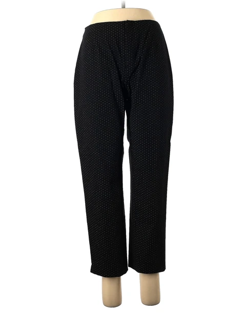 Womyn Women Black Casual Pants 8