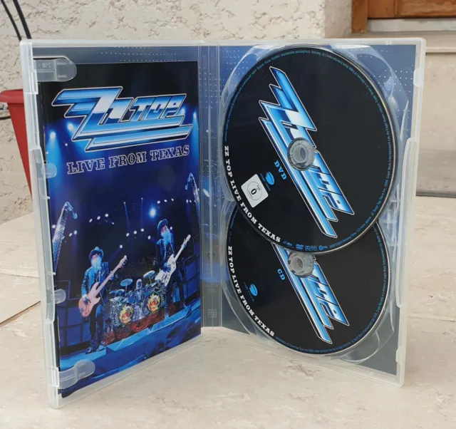 ZZ Top - Live From Texas - Special Edition DVD + CD Comme Neuf Like New
