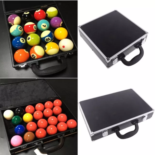 Premium PU Snooker Ball Carrying Case Balls